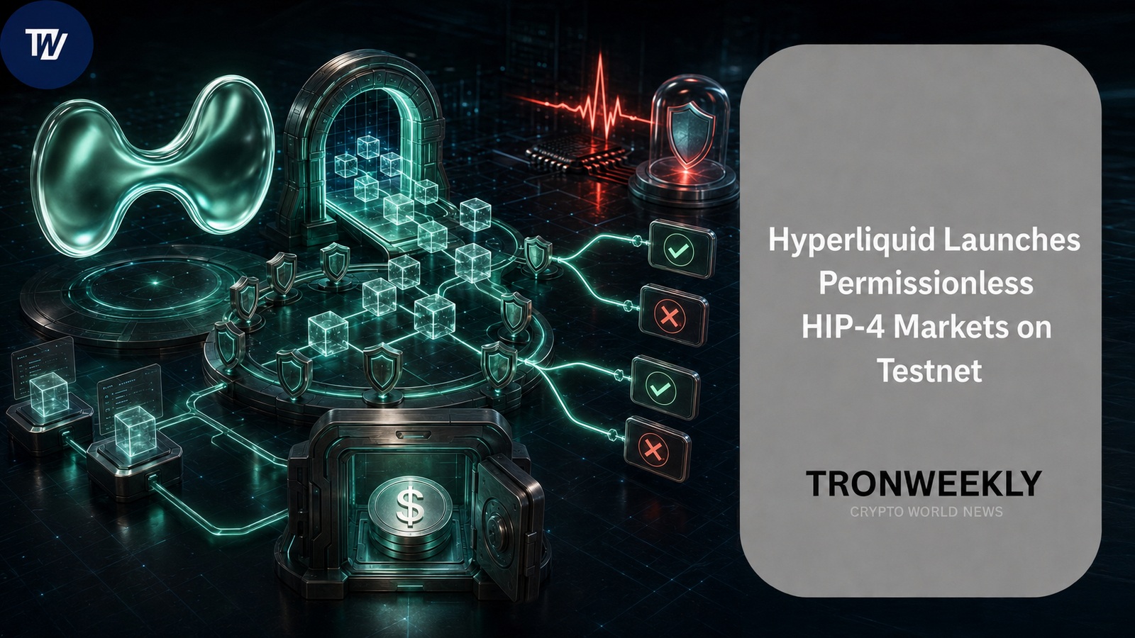 Hyperliquid introduce mercados HIP-4 sin permiso en testnet