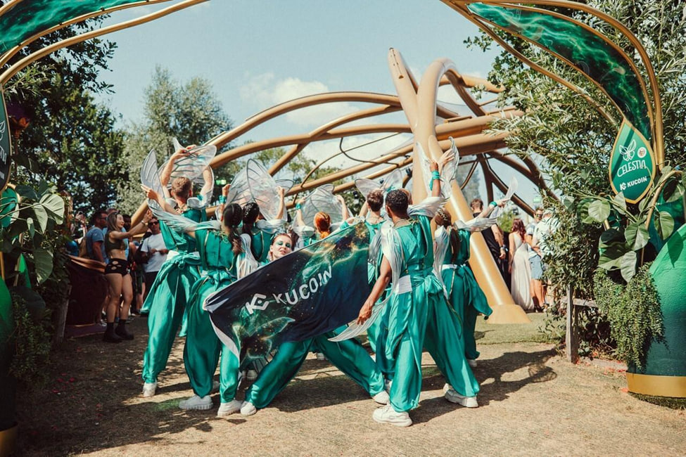 KuCoin eröffnet Celestia Stage am ersten Wochenende von Tomorrowland Belgium 2026