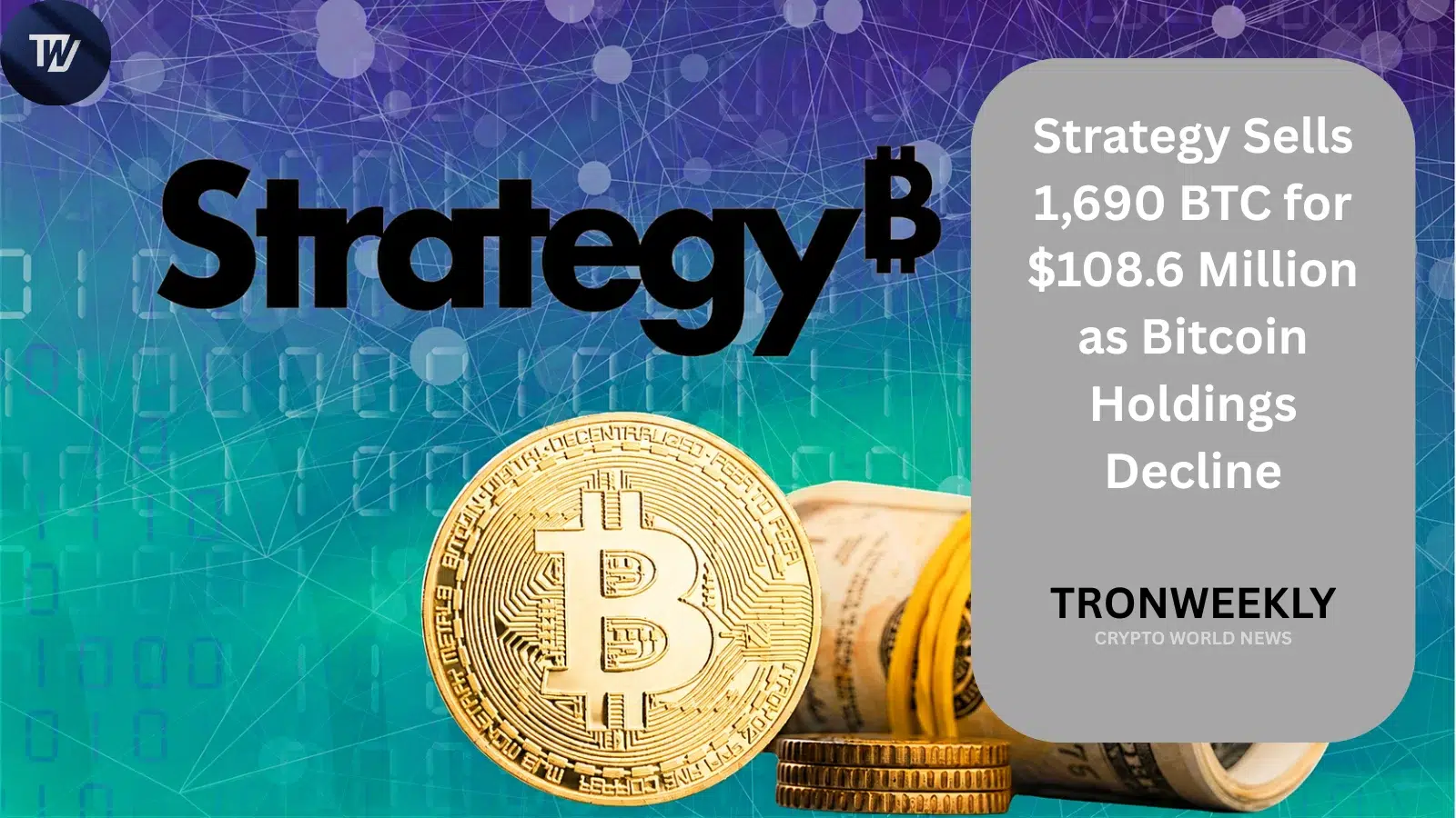 Strategy продала 1 690 BTC на 108,6 млн долларов для выкупа привилегированных акций