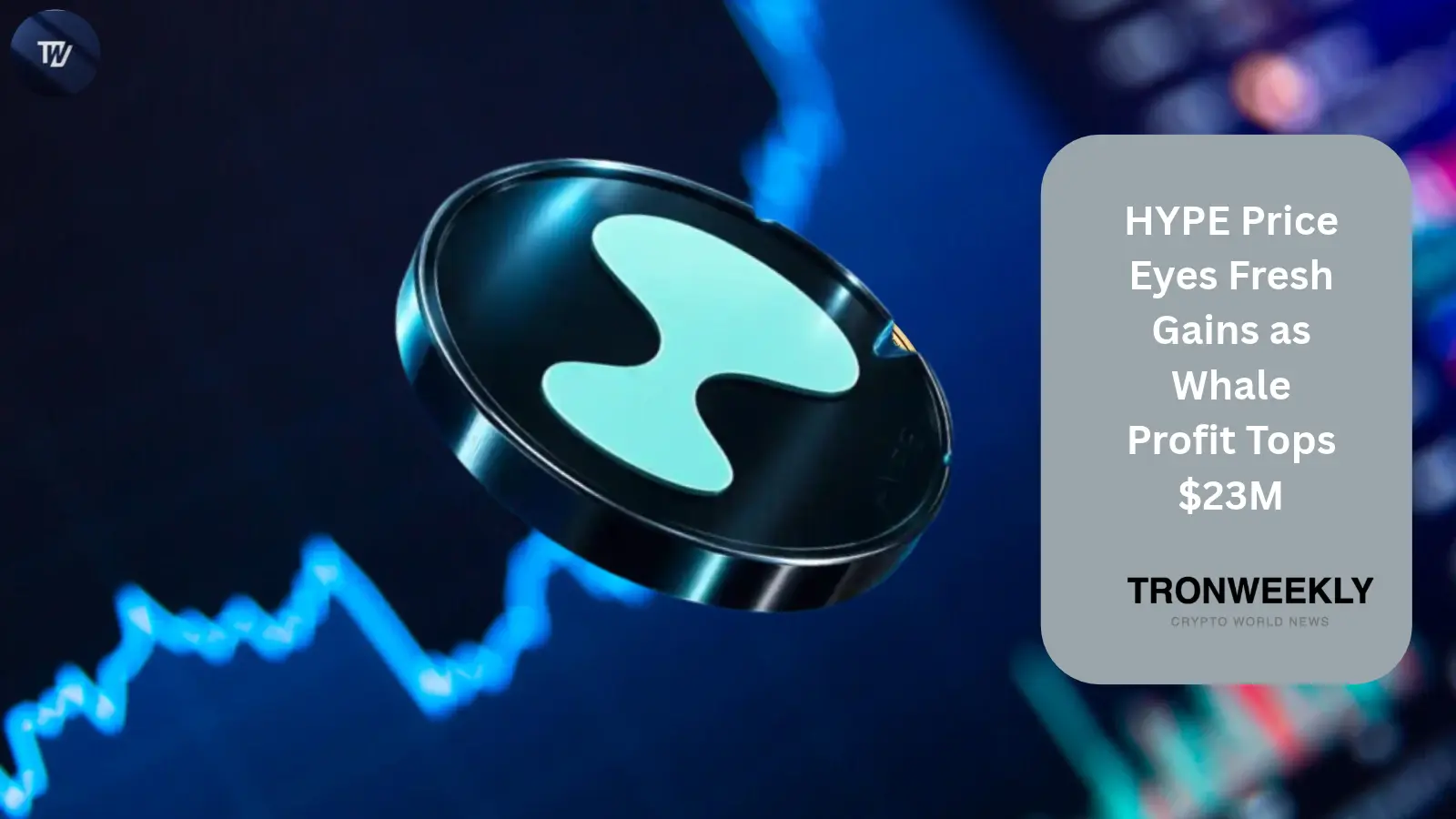 HYPE punta a una ripresa verso gli 88$ mentre il profitto della whale supera i 23 milioni di $
