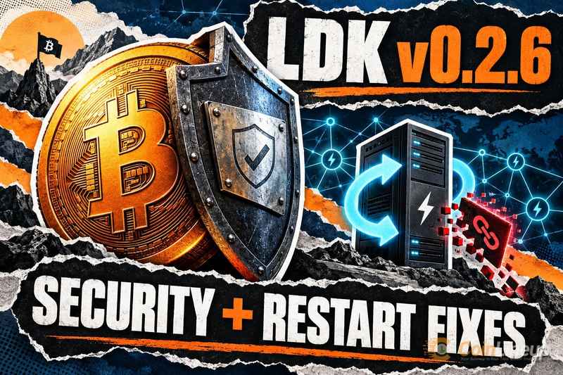 LDK v0.2.6 corrige des vulnérabilités liées au vol de fonds et au redémarrage des nœuds