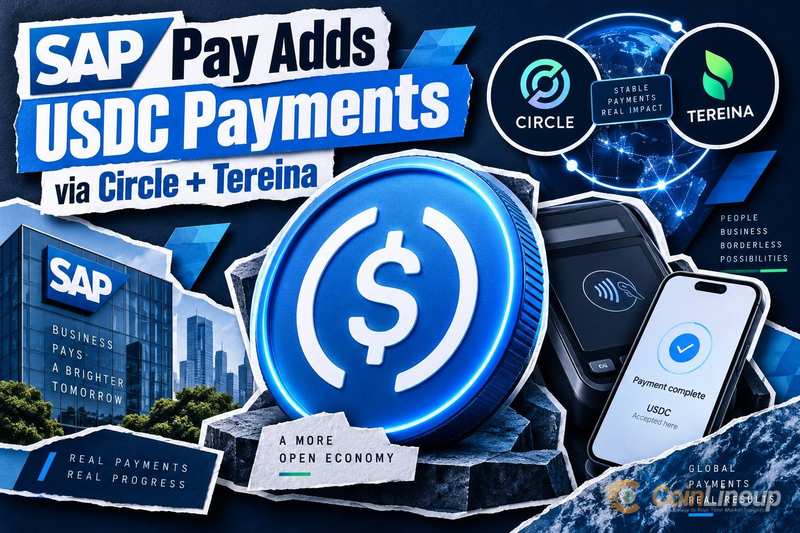 SAP Pay agrega pagos con USDC a través de Circle y Tereina