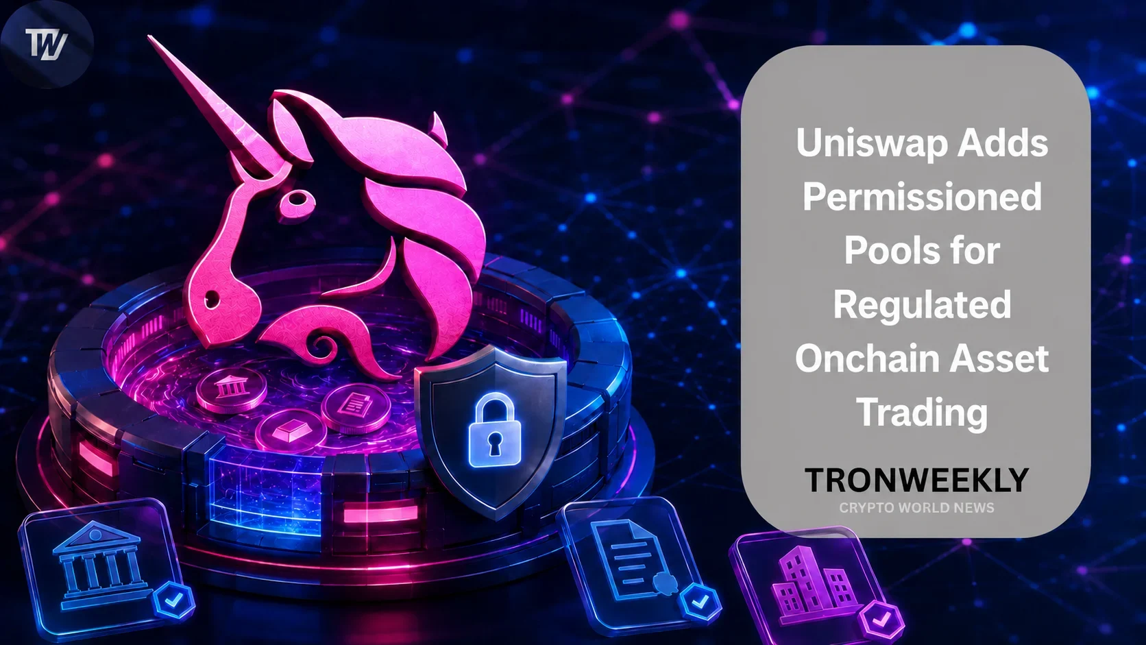Uniswap Labs 在 Uniswap v4 推出面向受監管鏈上資產的 Permissioned Pools