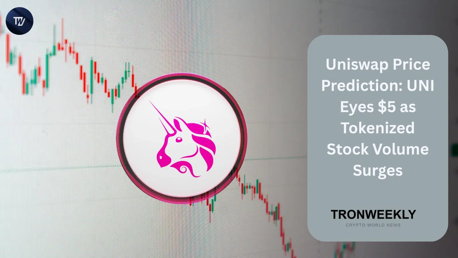Uniswap (UNI) Targets $5 After Cup and Handle Breakout as Tokenized Stock Volume Surges