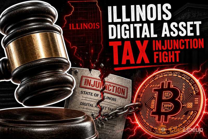 Des groupes professionnels de la crypto demandent au tribunal de bloquer la taxe de 0,2 % sur les actifs numériques en Illinois