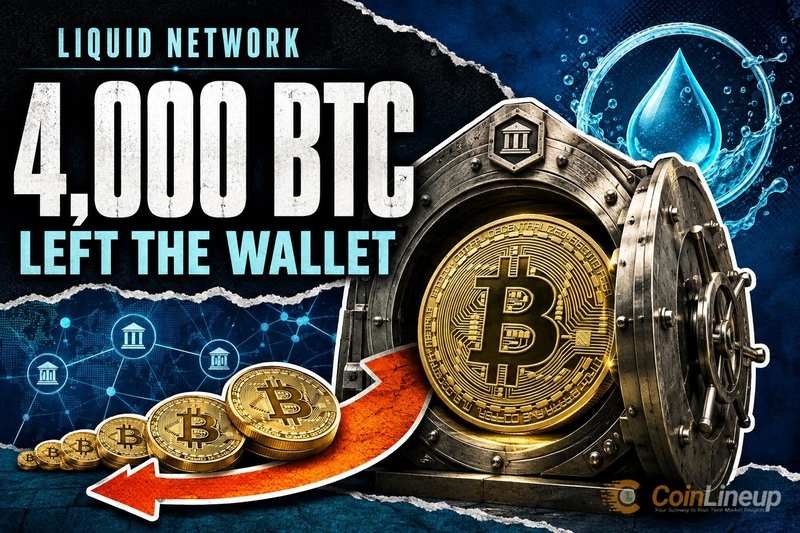 Liquid Network riferisce il prelievo di circa 4.000 BTC dal federation wallet