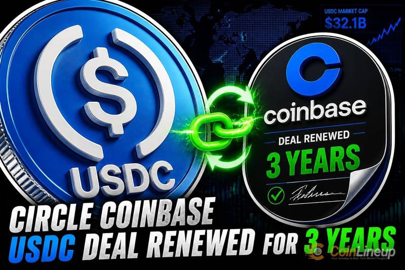 Circle Renews Three-Year USDC Partnership with Coinbase