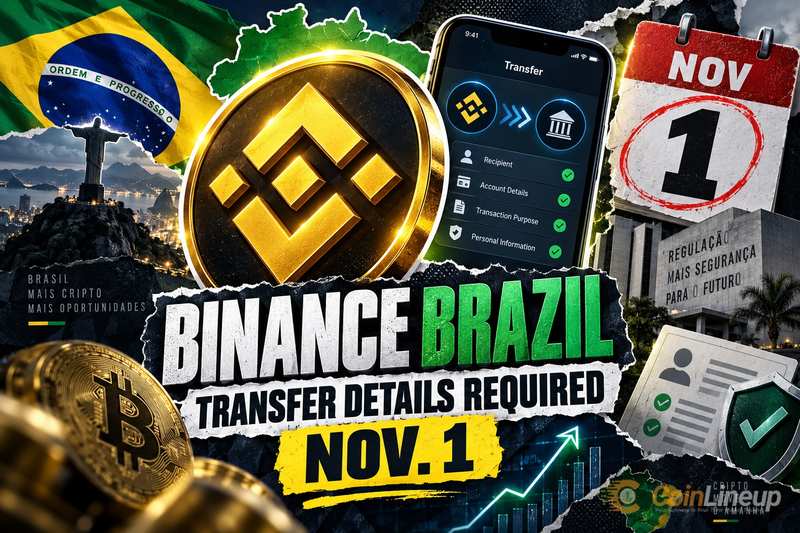 Binance Brazil с 1 ноября потребует данные о переводах для части трансграничных криптодепозитов