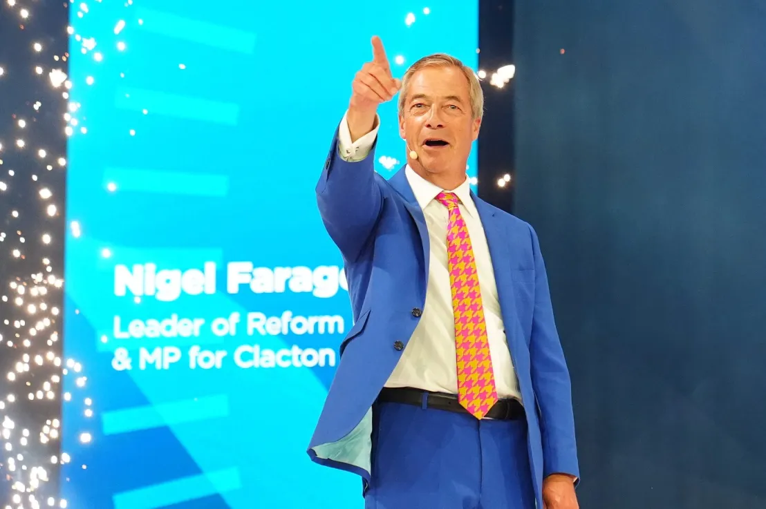 Reform UK завоёвывает Сити на первом Business Day, но скандал с пожертвованиями портит эффект