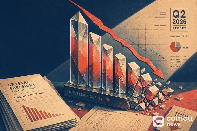 Il Report Crystal Foresight Esamina il Calo dell'Offerta di Stablecoin nel Q2 2026