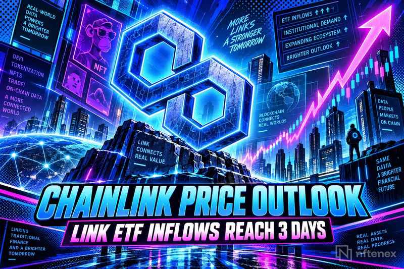Прогноз цены Chainlink: притоки в LINK ETF достигли трёх дней подряд