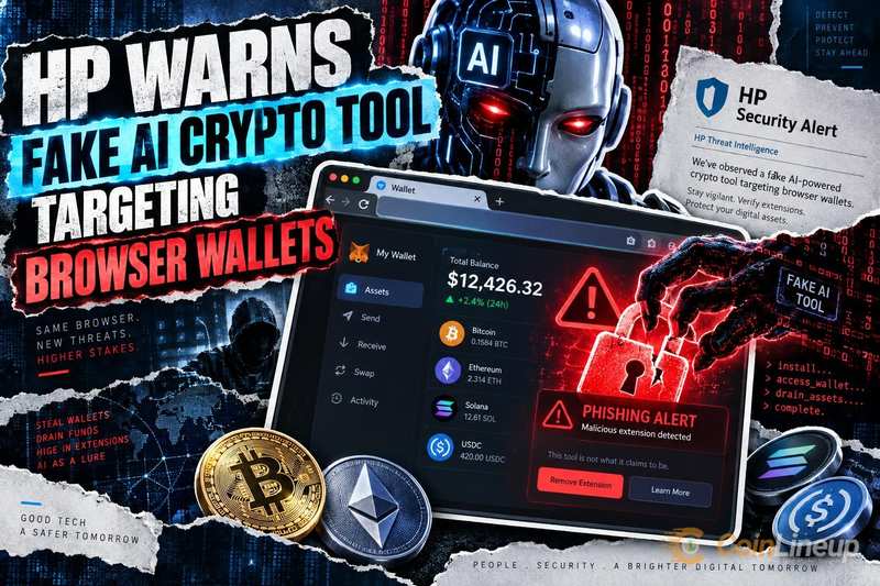 HP Warns Fake AI Crypto Trading Tool Delivers Malware Targeting Browser Wallets
