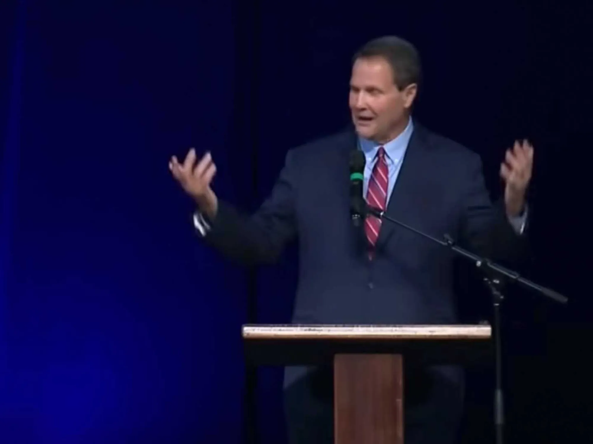 GOP Rep. Jeff Crank Draws Debate Laughter After Claiming Unawareness of Trump's 'Lake America' Order