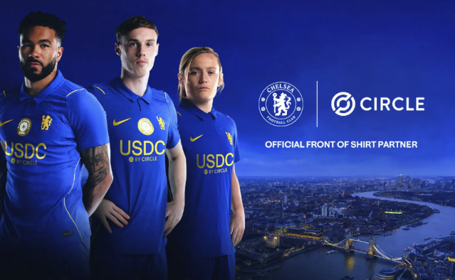 USDC comparirà sulle maglie del Chelsea con Circle come partner principale