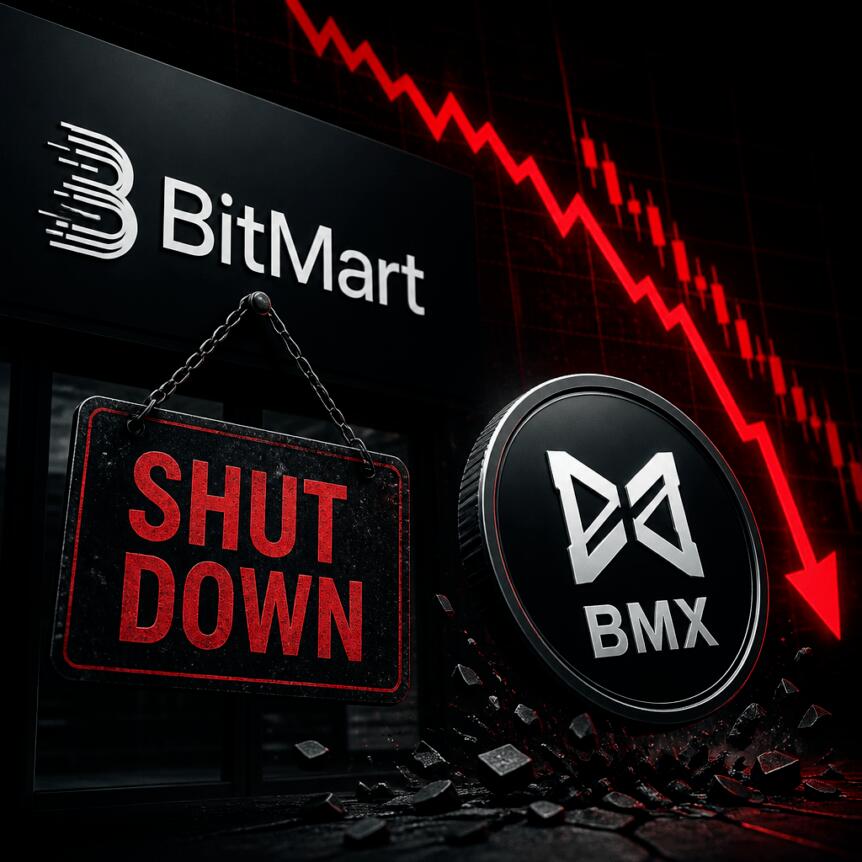 BitMart avvia la chiusura delle operazioni dell’exchange mentre il token BMX scende