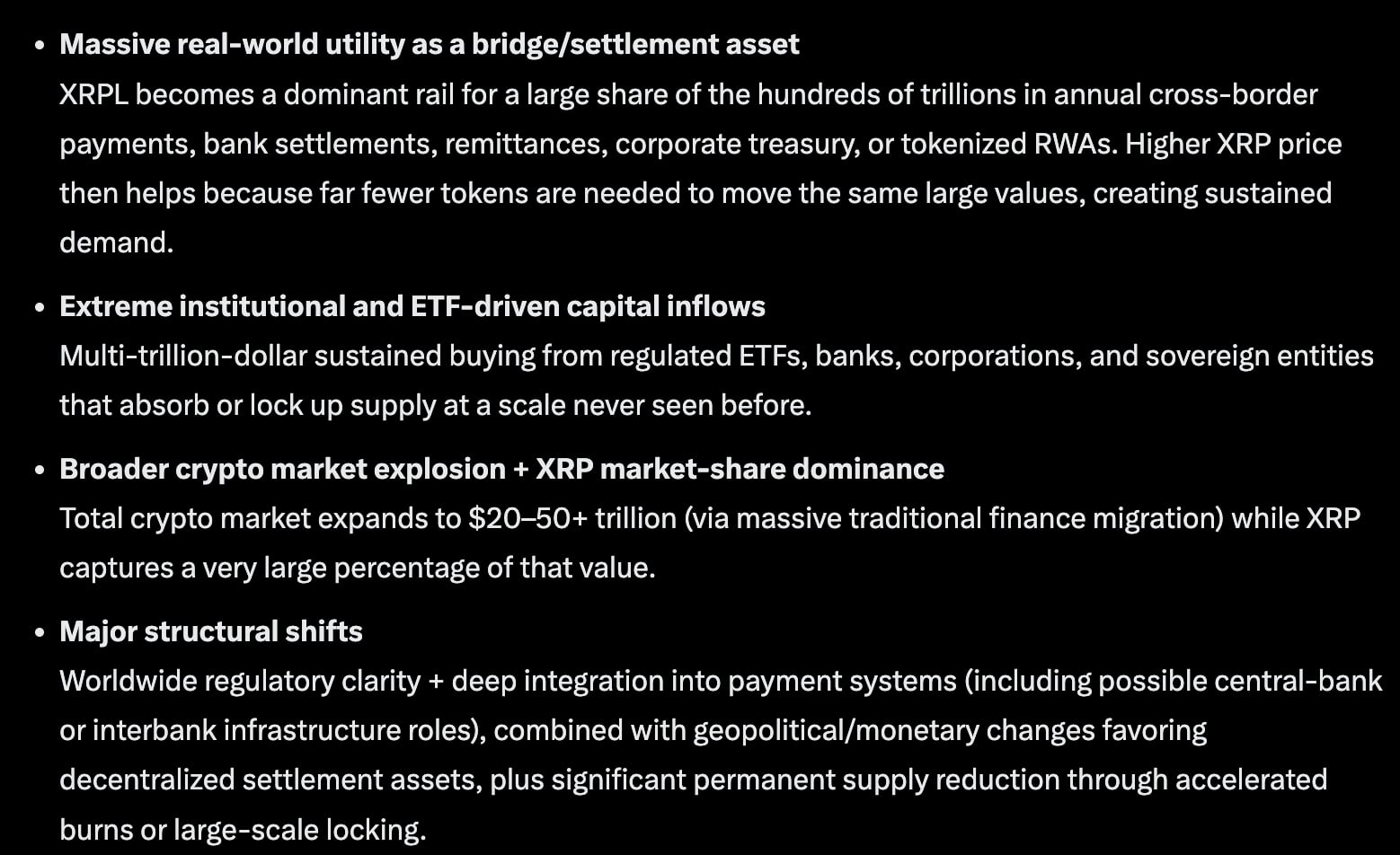马斯克的Grok AI预测XRP价格2026年将达到三位数