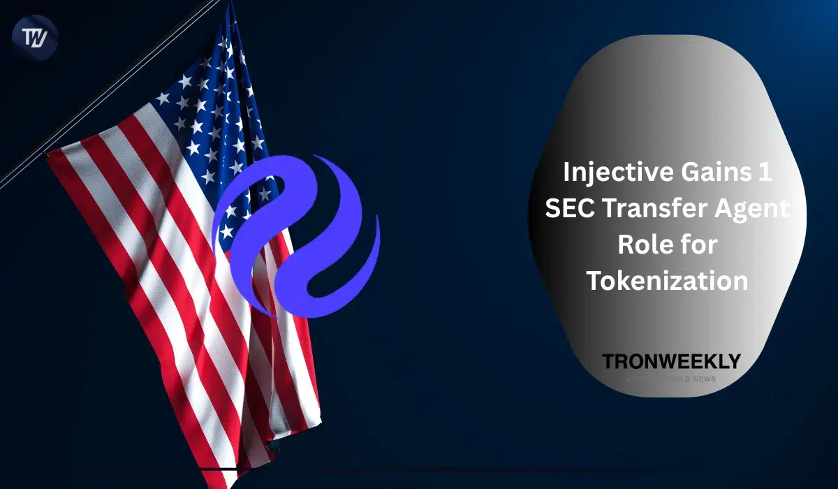 Injective Institutional Services si registra presso la SEC come transfer agent per i titoli tokenizzati
