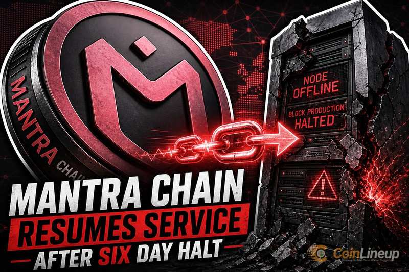 MANTRA Chain возобновила работу после шестидневной остановки, но вопросы вокруг эксплойта остаются открытыми