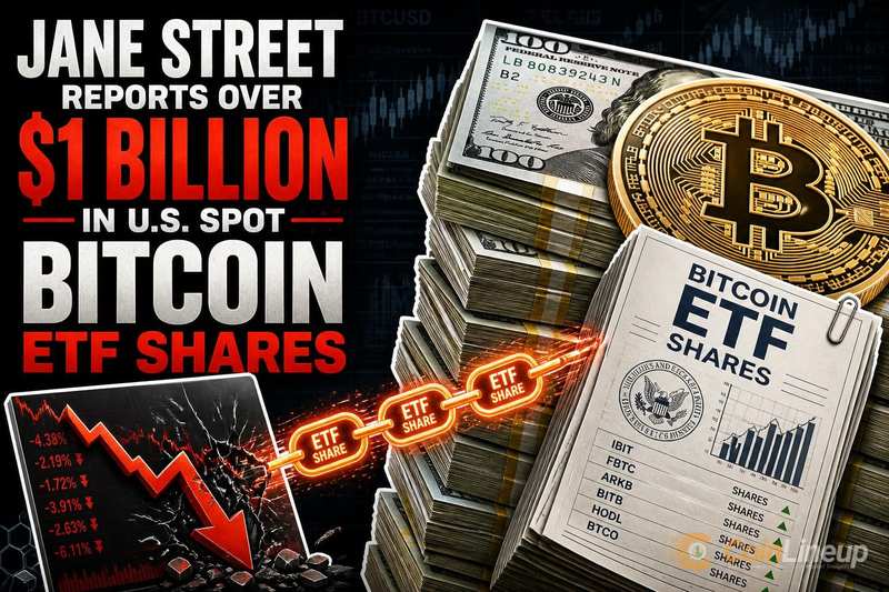 Jane Street Discloses Over $1 Billion in U.S. Spot Bitcoin ETF Shares