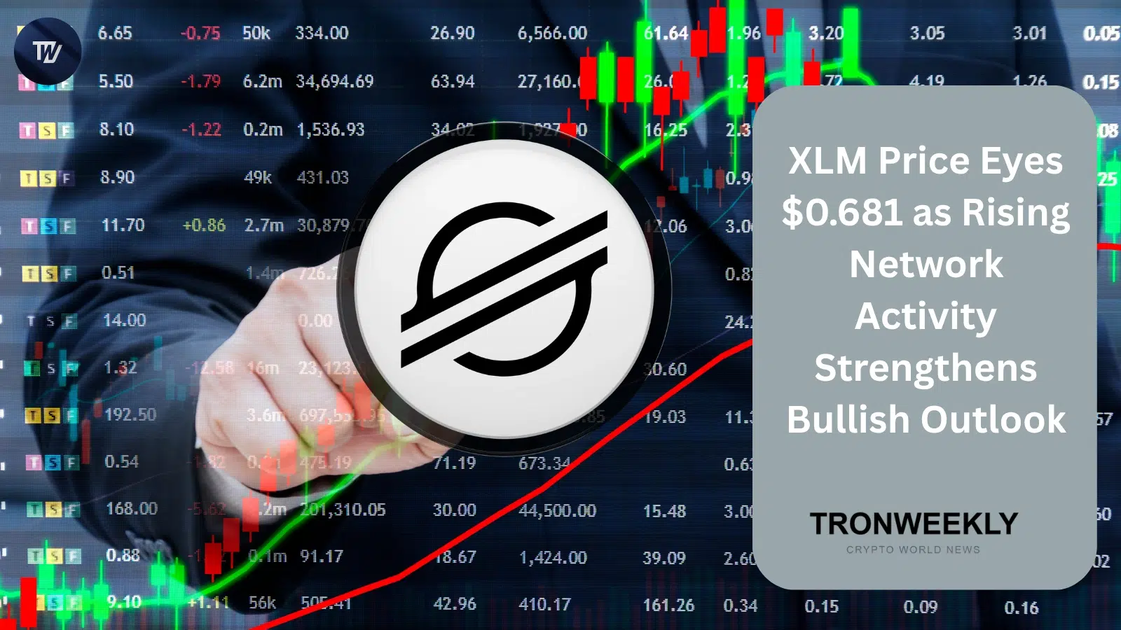 XLM Price Eyes $0.681 as Rising Network Activity and Technical Strength Bolster Bullish Setup