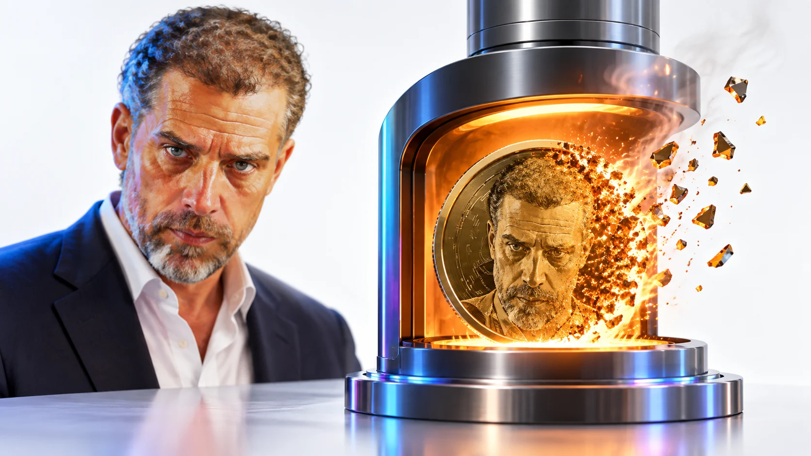 Hunter Biden’s LAPTOP Faces 10M Token Burn After Beeple Reference as Eric Trump Mocks Launch