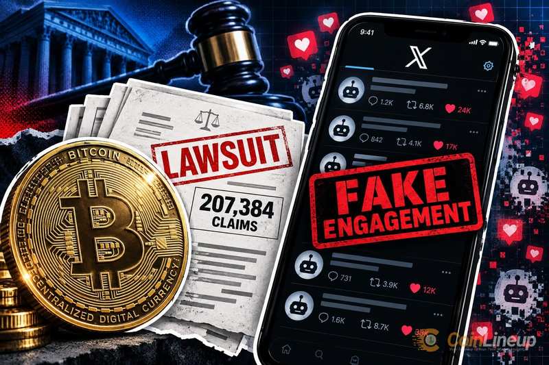X pozwa influencerów Bitcoin w sprawie rzekomego oszustwa związanego z zaangażowaniem na kwotę 207 384 funtów