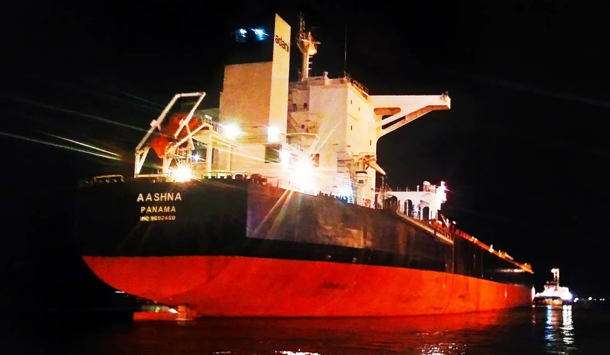 Adani Shipping vende el buque capesize Aashna, construido en 2012, por aproximadamente 37,5 millones de dólares