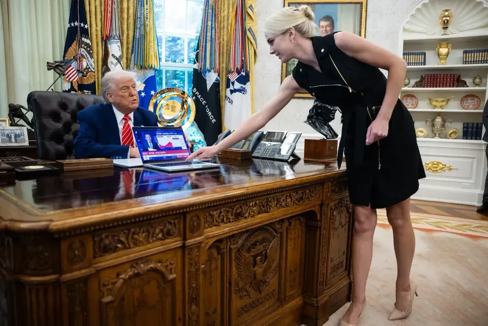 NYT Reporter Jonathan Swan Details Natalie Harp's 'Obsession' With Trump Amid Viral AI Image