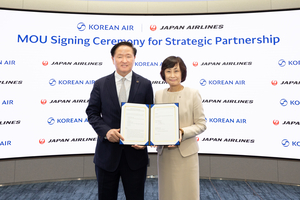 Japan Airlines neemt aandelenbelang in Hanjin KAL, moedermaatschappij van Korean Air, naarmate samenwerking verdiept