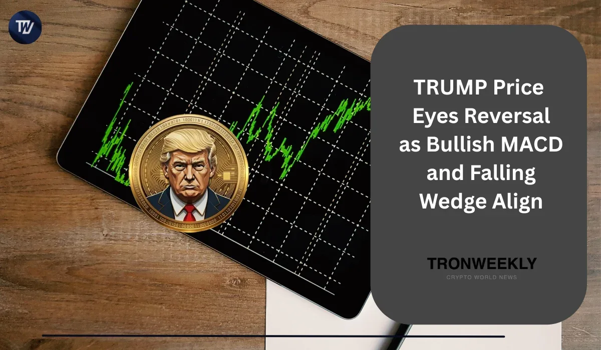 OFFICIAL TRUMP stabilizuje się w okolicach 1,63 USD, a MACD i formacja spadkowego klina przyciągają uwagę