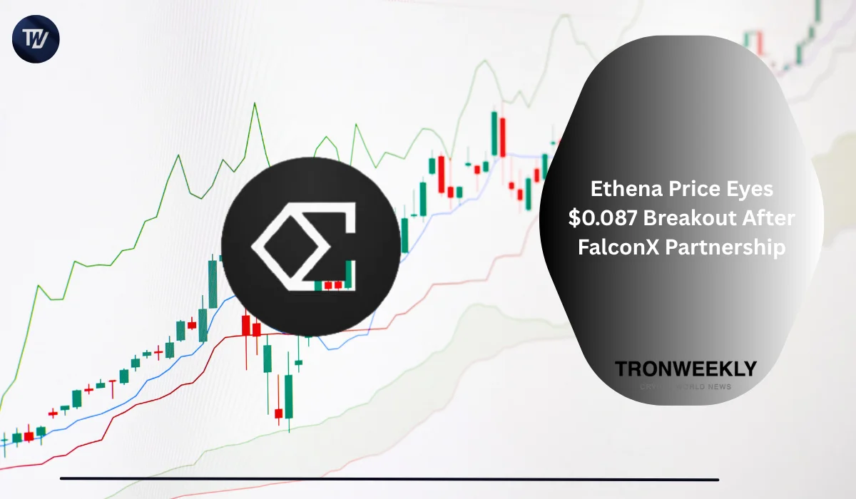 Ethena назначила FalconX институциональным партнёром по кредитованию на фоне приближения ENA к сопротивлению $0.0872
