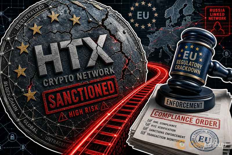 EU Expands HTX Enforcement as Russia-Linked Crypto Network Shifts Financial Rails