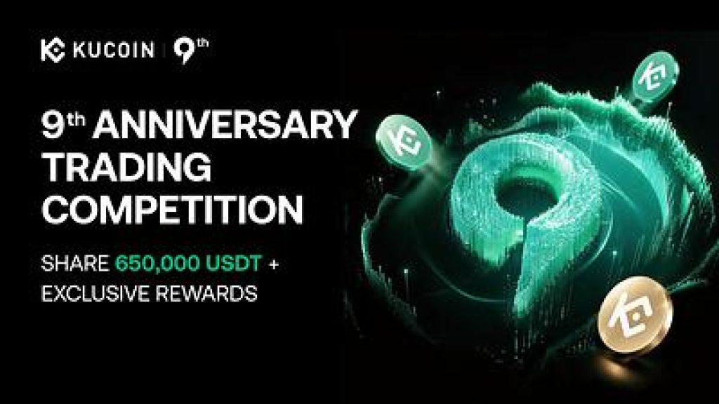 KuCoin запускает торговый конкурс к 9-й годовщине «Beyond the Signal» с наградами до 650,000 USDT