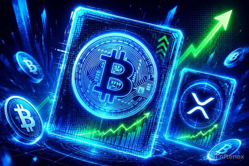 Bitcoin вернулся выше $77 500, XRP лидирует среди основных токенов, а вероятность повышения ставки ФРС снизилась до 62%