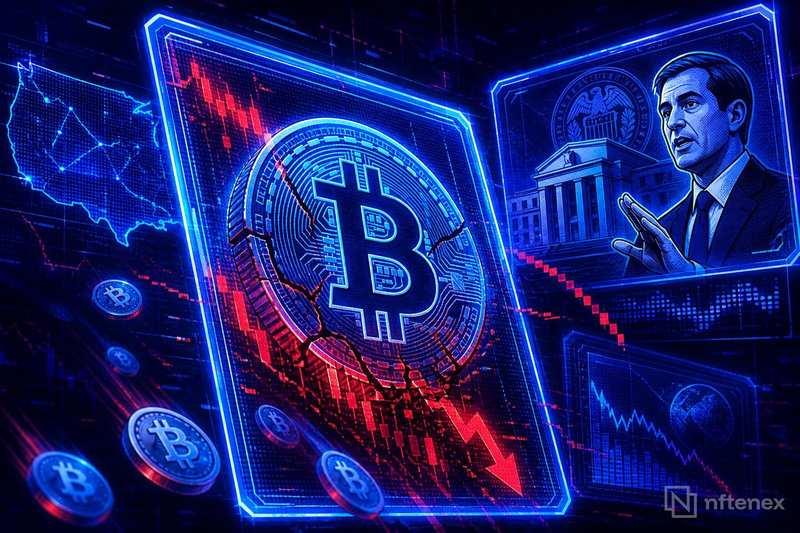 Bitcoin scende a $78,4K mentre Warsh della Fed minimizza i dati sull’inflazione più deboli