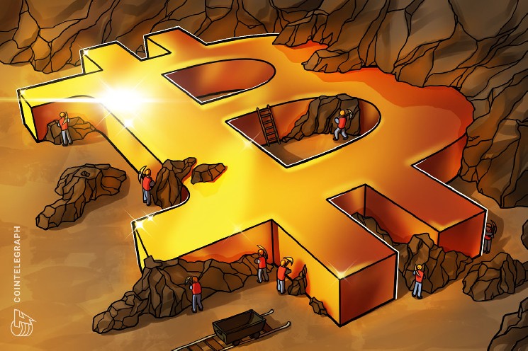 La part des revenus des mineurs de Bitcoin issus des frais chute à un plus bas de 10 ans alors que le hashrate baisse de 33 %