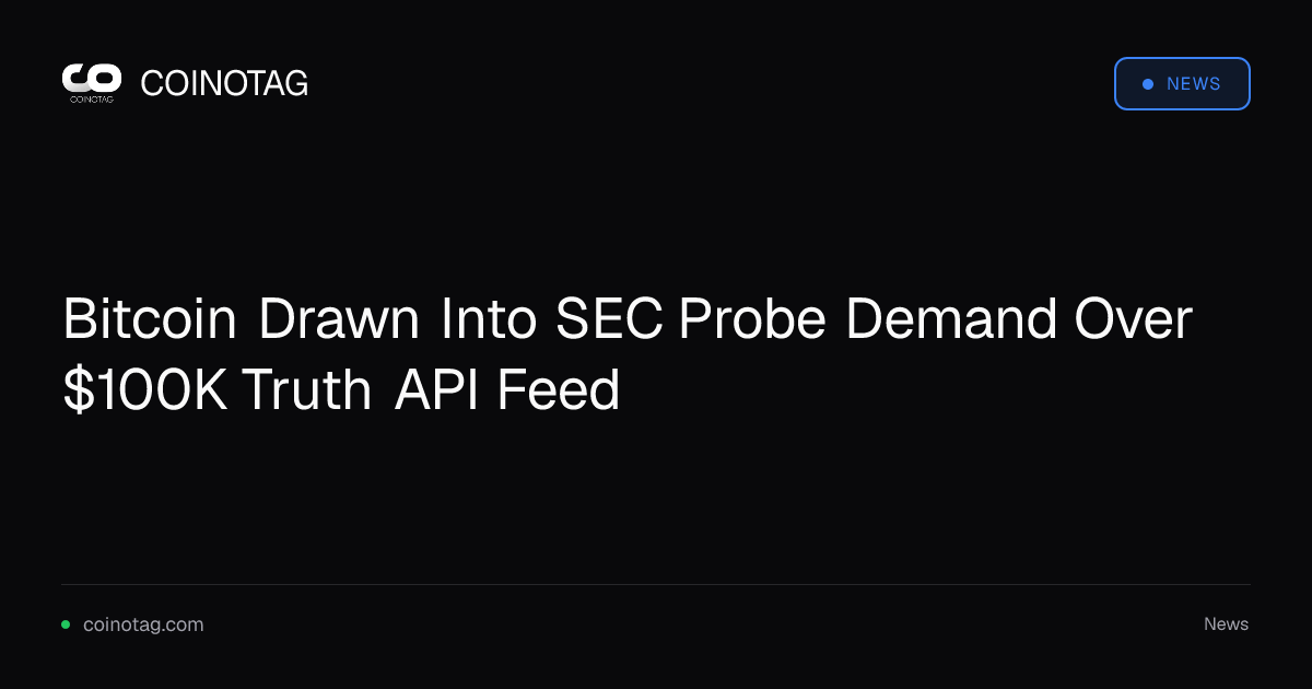 Senatoren Warren und Schiff fordern SEC-Untersuchung von Trump Medias 100.000-Dollar-Truth-API-Feed