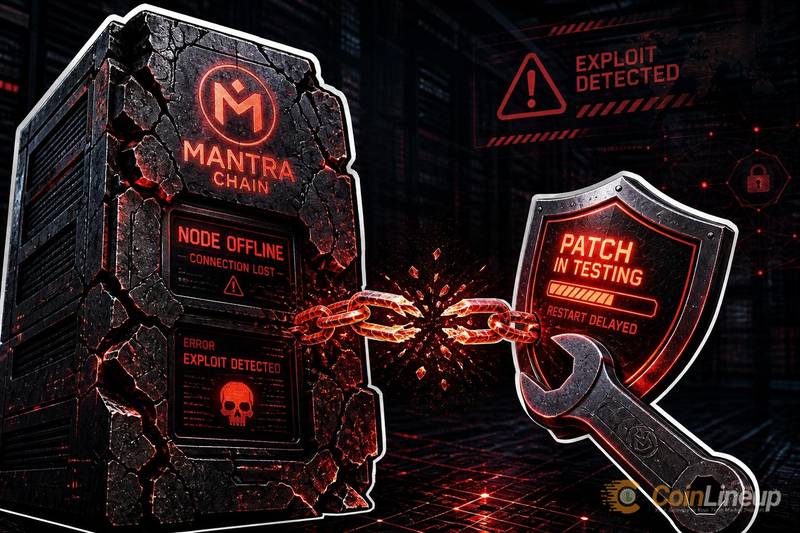 MANTRA Chain остается офлайн после эксплойта, а перезапуск зависит от тестирования патча