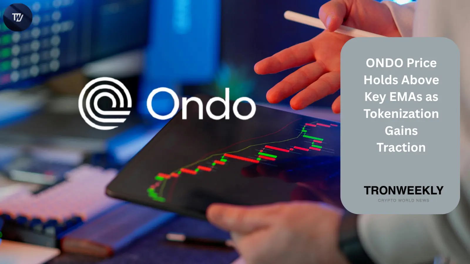 ONDO utrzymuje się powyżej kluczowych średnich kroczących, a cena zmierza w kierunku $0.40