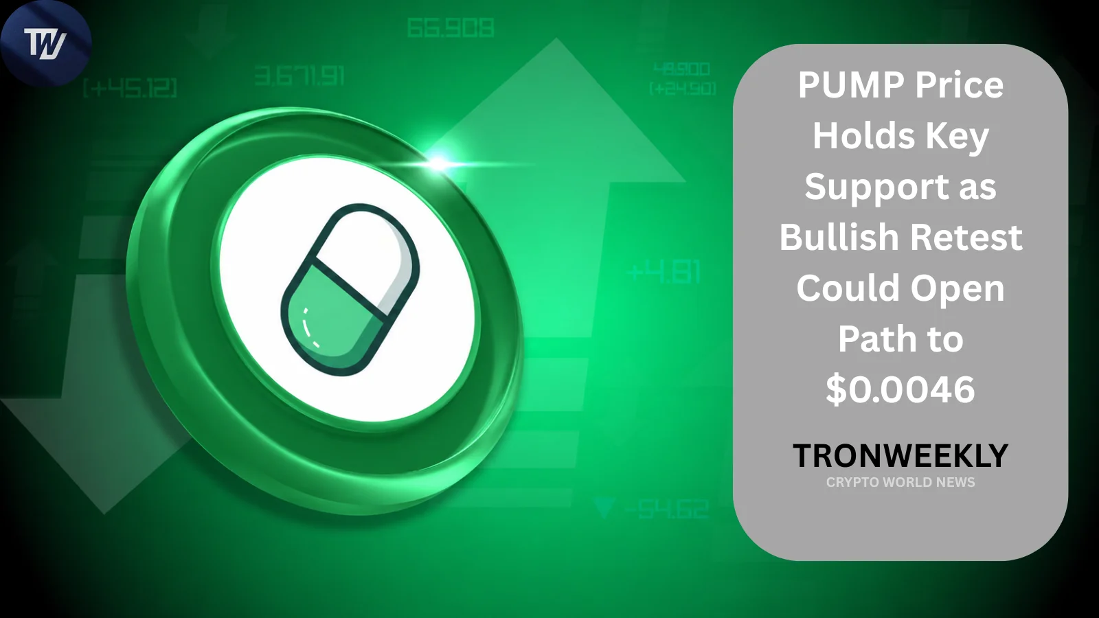 PUMP Holds Key Support Level as Bullish Retest Targets $0.0046