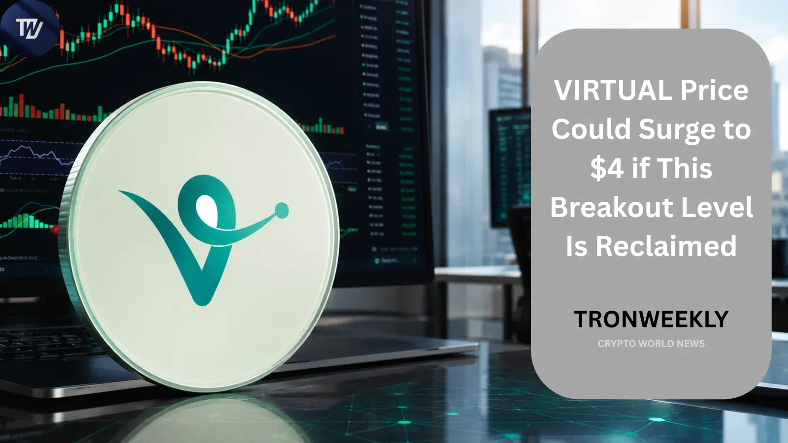 VIRTUAL Price Targets $4 on Multi-Month Triangle Breakout Setup, Analyst Says