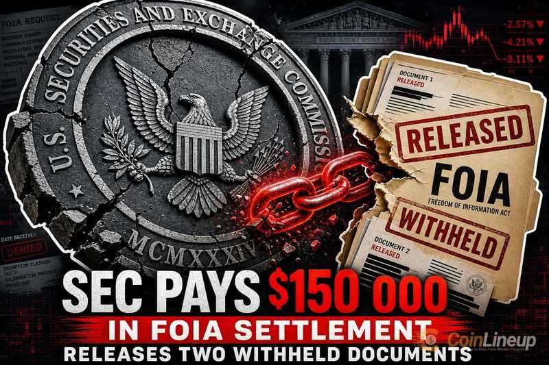 SEC stemt in met FOIA-schikking van $150.000 en geeft twee eerder achtergehouden documenten vrij
