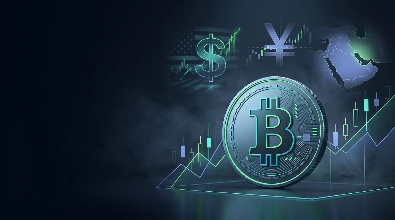 Bitcoin nabij $78.400 terwijl yen de 160 doorbreekt en Amerikaanse aanval op Iraanse Larak-eiland macro-risico toevoegt