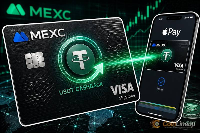 MEXC bringt Visa-Krypto-Karte mit USDT-Cashback und Apple Pay-Unterstützung auf den Markt