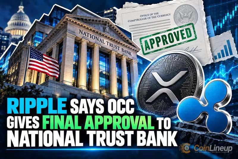 Ripple заявляет, что OCC выдала финальное одобрение на создание национального трастового банка