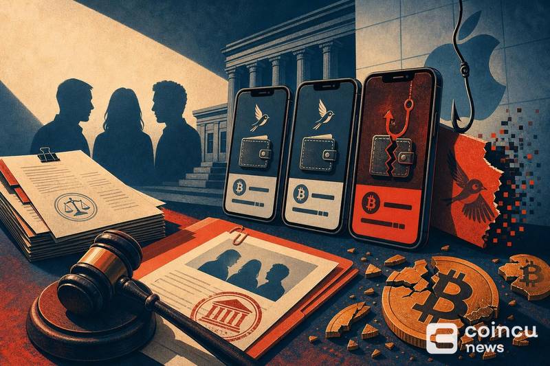 Tres usuarios de iPhone demandan a Apple por una presunta pérdida de $1.8M en Bitcoin en caso de falsa Sparrow Wallet