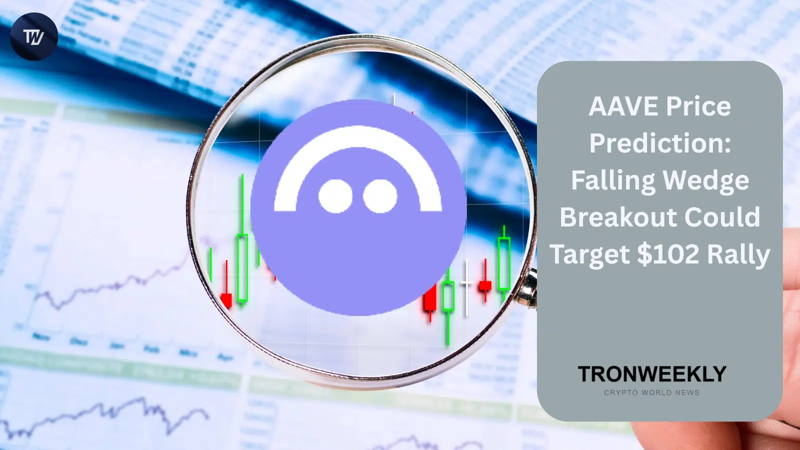 AAVE Price Prediction: Falling Wedge Breakout Could Target $102
