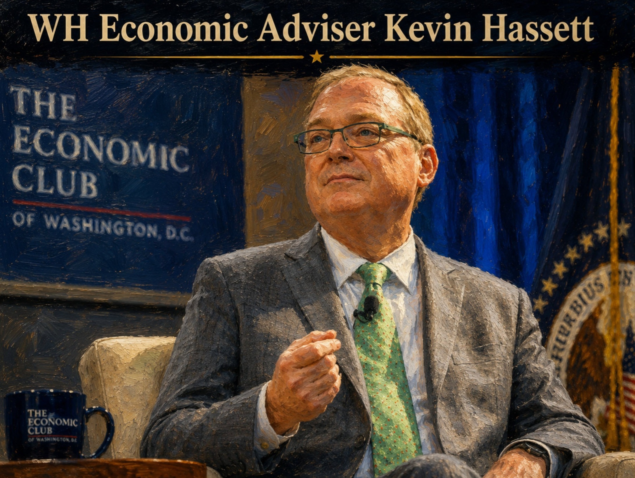 白宮 NEC 主任 Kevin Hassett：美國通膨數據「非常出色」
