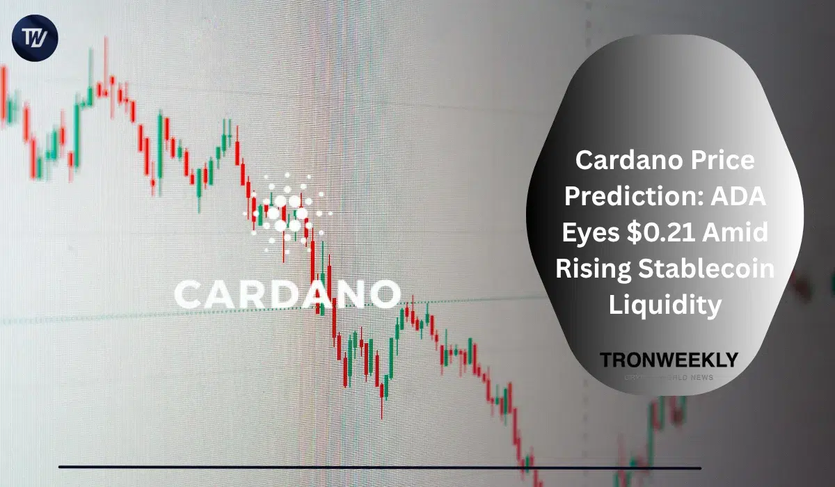 Прогноз цены Cardano: ADA нацеливается на $0,21 на фоне роста ликвидности стейблкоинов