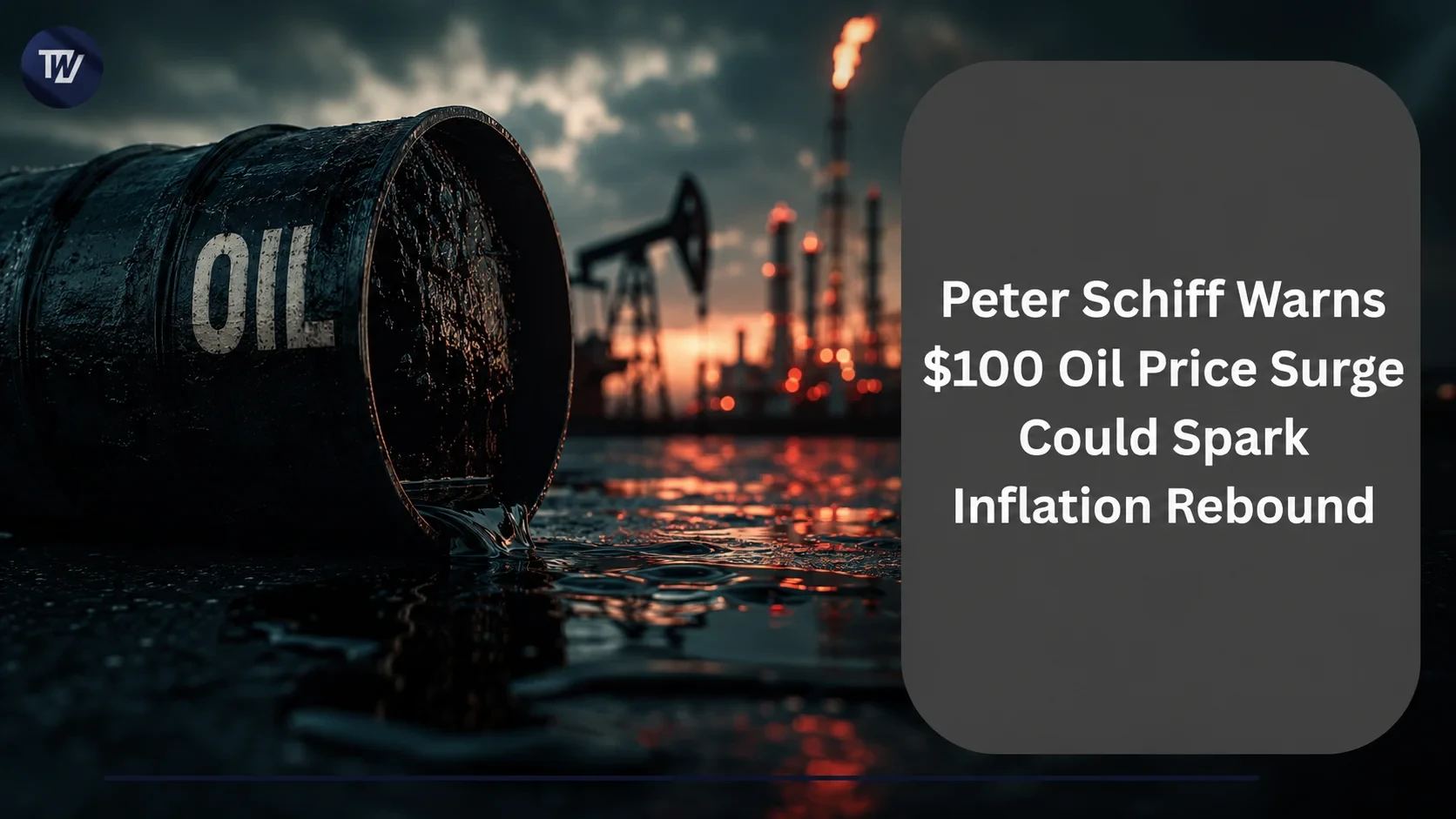 Peter Schiff avverte: il Brent a $100 potrebbe annullare il sollievo sull’inflazione di giugno